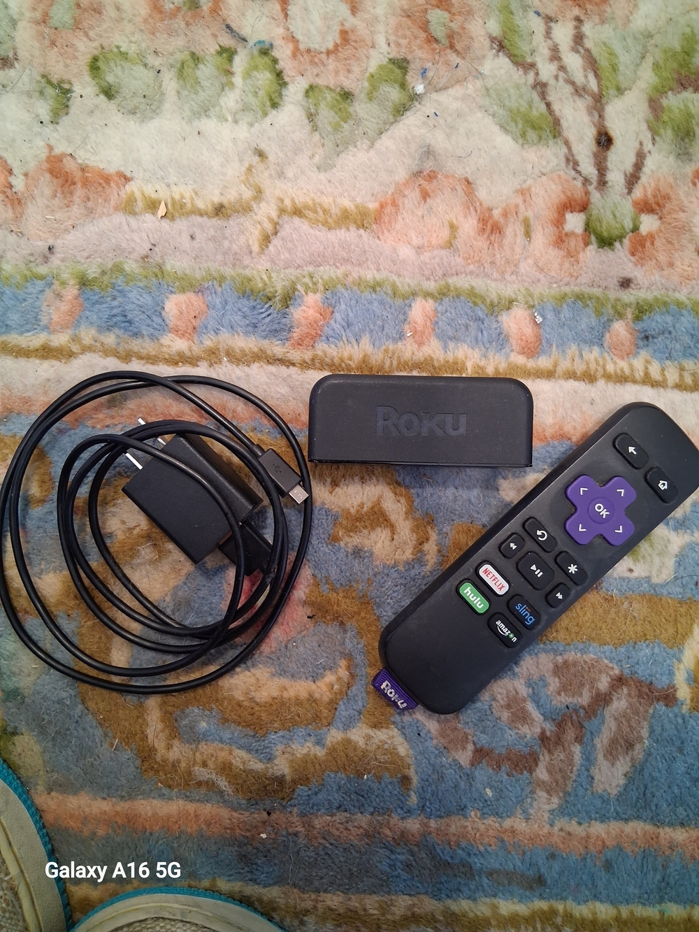 Roku Streaming Stick Plus Remote + Power Cable
